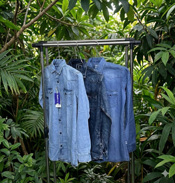 Premium Denim Shirt - Bundle of 3